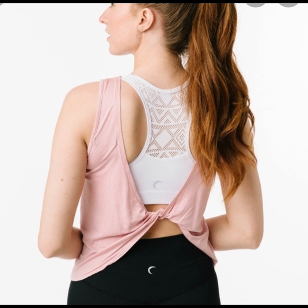 NEW Zyia Poppy Twist Slouch Tank